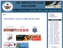 Tablet Screenshot of hasiciutechov.cz